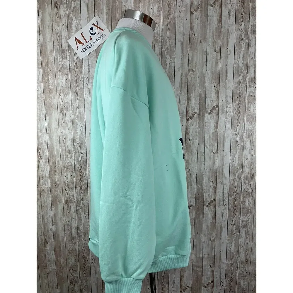 John Dean Shirt Mens 2XL Sweater Beaded By Any Means Pullover Green N155